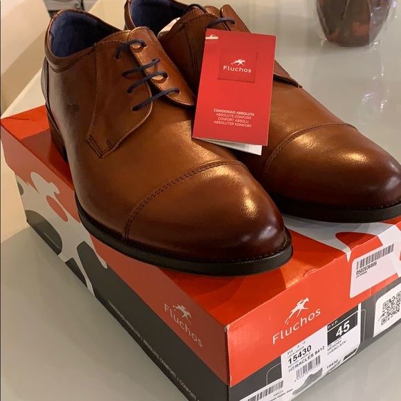 Fluchos Other - Fluchos 8412 cognac leather oxfords